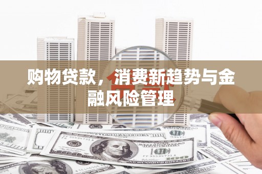 察雅购物贷款，消费新趋势与金融风险管理