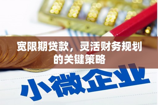 察雅宽限期贷款，灵活财务规划的关键策略