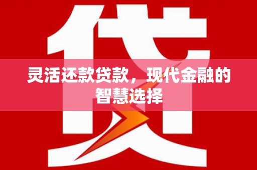 察雅灵活还款贷款，现代金融的智慧选择