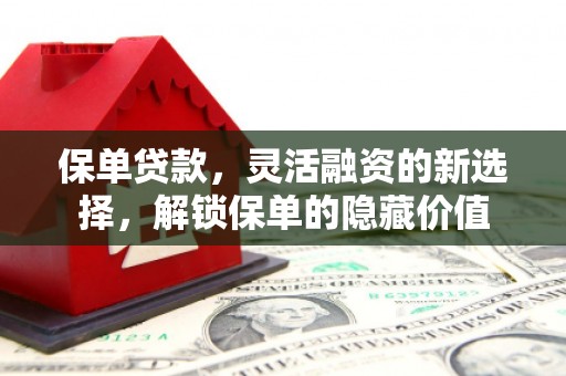 察雅保单贷款，灵活融资的新选择，解锁保单的隐藏价值