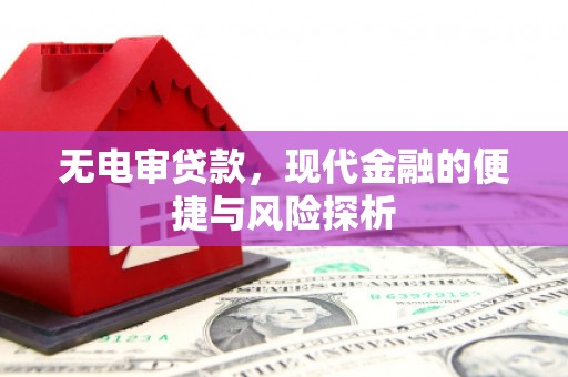 察雅无电审贷款，现代金融的便捷与风险探析