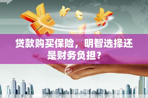 察雅贷款购买保险，明智选择还是财务负担？