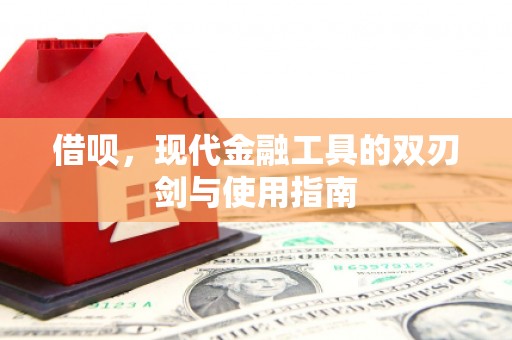 察雅借呗，现代金融工具的双刃剑与使用指南