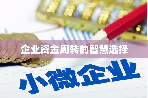 察雅企业资金周转的智慧选择