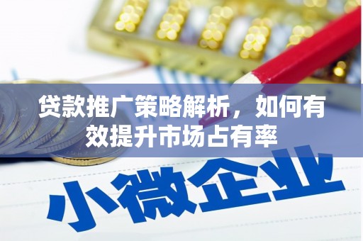 察雅贷款推广策略解析，如何有效提升市场占有率