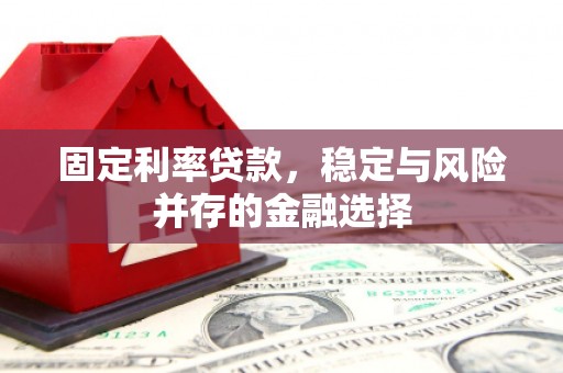 察雅固定利率贷款，稳定与风险并存的金融选择