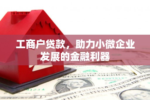 察雅工商户贷款，助力小微企业发展的金融利器