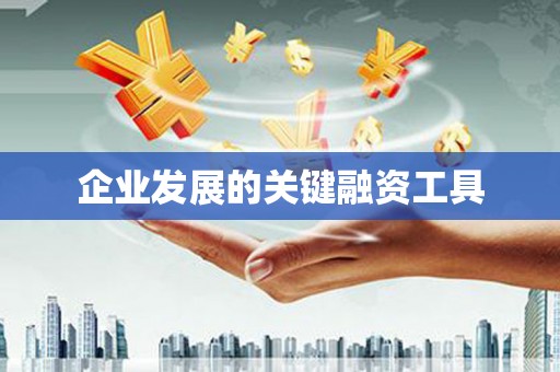 察雅企业发展的关键融资工具