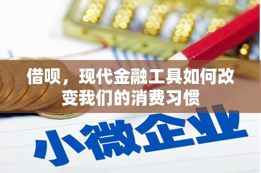 察雅借呗，现代金融工具如何改变我们的消费习惯