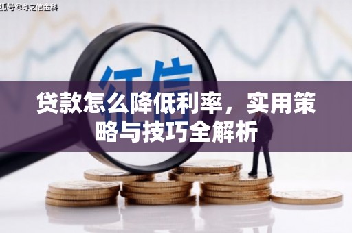 察雅贷款怎么降低利率，实用策略与技巧全解析