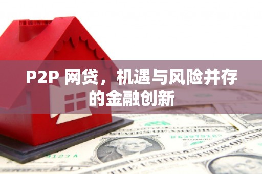 察雅P2P 网贷，机遇与风险并存的金融创新