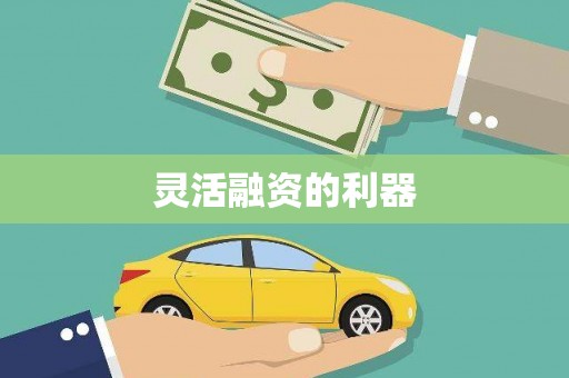 察雅灵活融资的利器