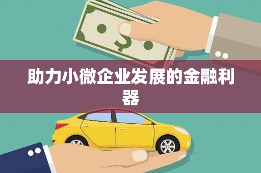 察雅助力小微企业发展的金融利器