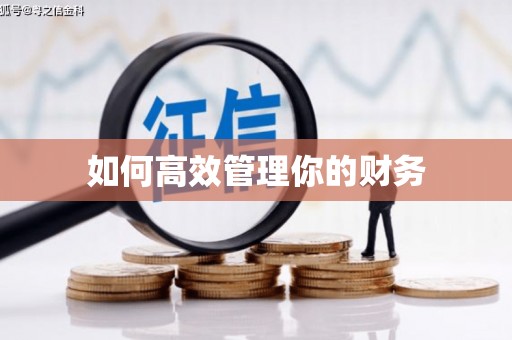 察雅如何高效管理你的财务